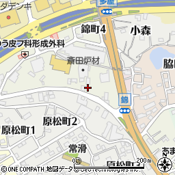 愛知県常滑市錦町4丁目80周辺の地図