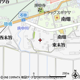 愛知県新城市石田東末旨27周辺の地図