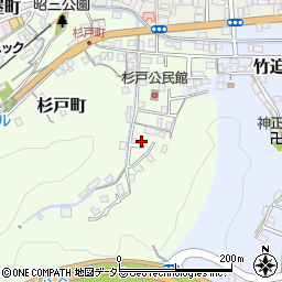 島根県浜田市杉戸町2334周辺の地図