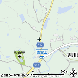 兵庫県三木市吉川町吉安697周辺の地図