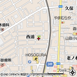 京都府宇治市小倉町西浦30-42周辺の地図
