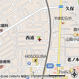 京都府宇治市小倉町西浦30-43周辺の地図