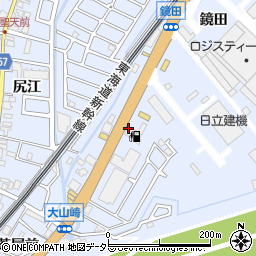 ＥＮＥＯＳルート１７１大山崎ＴＳ周辺の地図