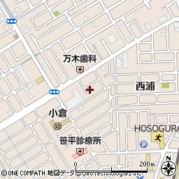 京都府宇治市小倉町西浦99-60周辺の地図