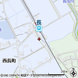 兵庫県加西市西長町188周辺の地図