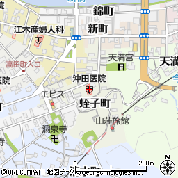 島根県浜田市蛭子町周辺の地図