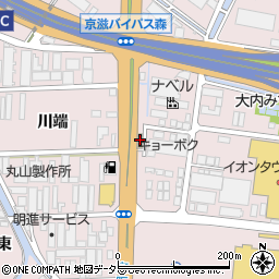 ラーメン横綱 久御山店周辺の地図