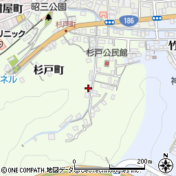 島根県浜田市杉戸町2640周辺の地図