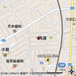 京都府宇治市小倉町西浦21-27周辺の地図