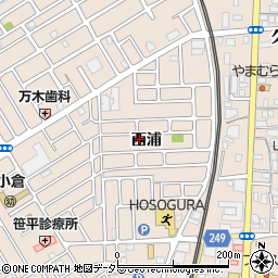 京都府宇治市小倉町西浦21-33周辺の地図