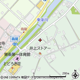 兵庫県加東市岡本324周辺の地図
