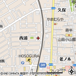 京都府宇治市小倉町西浦27-36周辺の地図