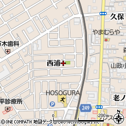 京都府宇治市小倉町西浦22-74周辺の地図