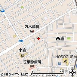 京都府宇治市小倉町西浦99-55周辺の地図