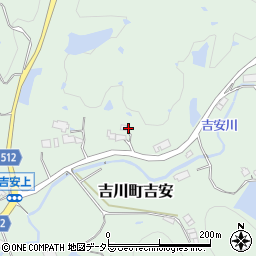 兵庫県三木市吉川町吉安800周辺の地図