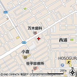 京都府宇治市小倉町西浦99-46周辺の地図