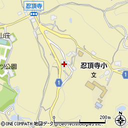 大阪府茨木市忍頂寺146周辺の地図