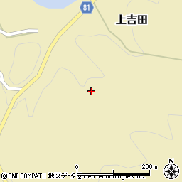 愛知県新城市上吉田譲葉周辺の地図