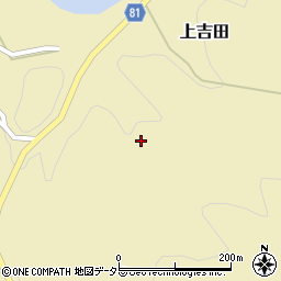 愛知県新城市上吉田（譲葉）周辺の地図