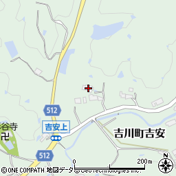 兵庫県三木市吉川町吉安691周辺の地図