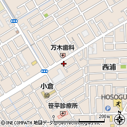 京都府宇治市小倉町西浦99-34周辺の地図