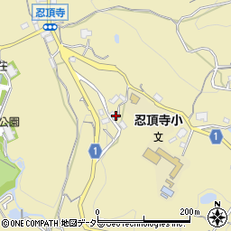 大阪府茨木市忍頂寺148周辺の地図