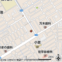 ローソン宇治小倉堀池店周辺の地図