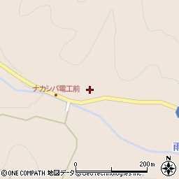愛知県岡崎市雨山町入道沢周辺の地図