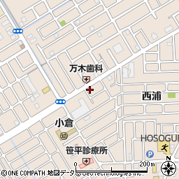 京都府宇治市小倉町西浦99-32周辺の地図