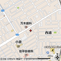 京都府宇治市小倉町西浦99-42周辺の地図