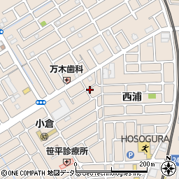 京都府宇治市小倉町西浦99-77周辺の地図