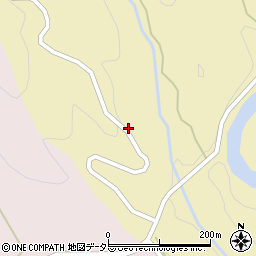 愛知県新城市上吉田白井沢周辺の地図