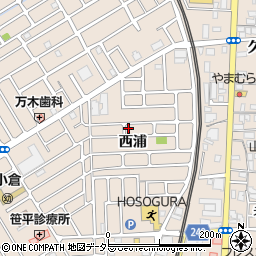 京都府宇治市小倉町西浦21-44周辺の地図