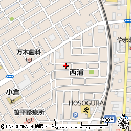 京都府宇治市小倉町西浦19-53周辺の地図