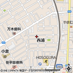 京都府宇治市小倉町西浦21-22周辺の地図