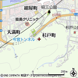 島根県浜田市杉戸町2618周辺の地図