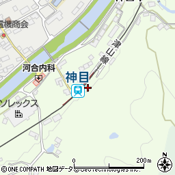 岡山県久米郡久米南町周辺の地図