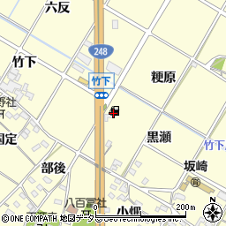 ＥＮＥＯＳ坂崎ＳＳ周辺の地図