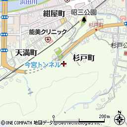 島根県浜田市杉戸町2626周辺の地図