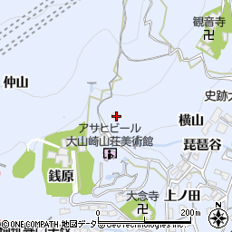 京都府乙訓郡大山崎町大山崎横山32周辺の地図
