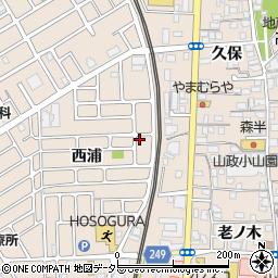 京都府宇治市小倉町西浦27-30周辺の地図