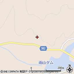 愛知県岡崎市雨山町竹ノ下周辺の地図