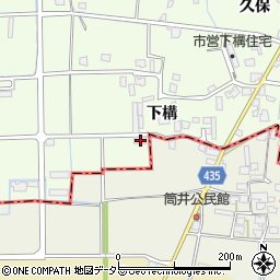 兵庫県姫路市林田町下構175周辺の地図
