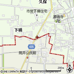 兵庫県姫路市林田町下構43周辺の地図
