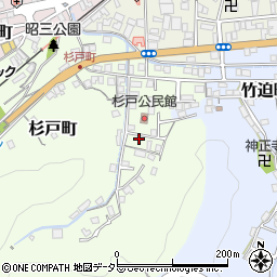 島根県浜田市杉戸町2332周辺の地図