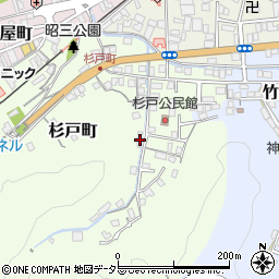 島根県浜田市杉戸町2639周辺の地図