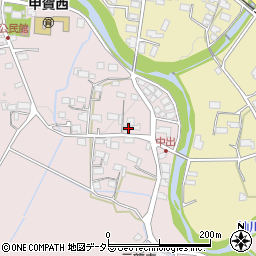 滋賀県甲賀市甲賀町滝716周辺の地図