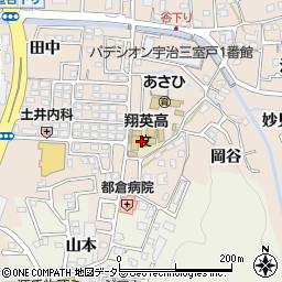 京都翔英高等学校周辺の地図