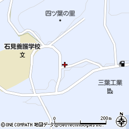 島根県邑智郡邑南町中野下茅場2386周辺の地図