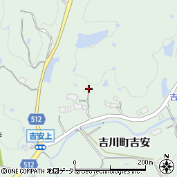 兵庫県三木市吉川町吉安789周辺の地図